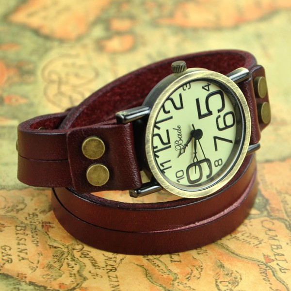 Vintage Style Double Wraps Watch on Luulla