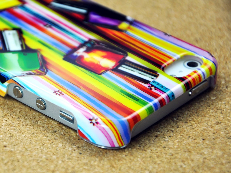 Colorful Nail Polish Phone Case For Iphone 5 on Luulla